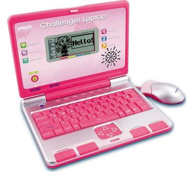 VTECH Challenger Kids Laptop - Pink offers at £26.47 in Currys