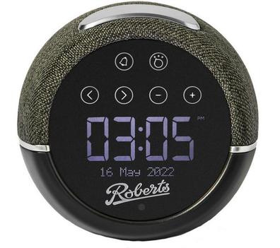 ROBERTS Zen Plus DAB+/FM Bluetooth Clock Radio - Black offers at £99.99 in Currys