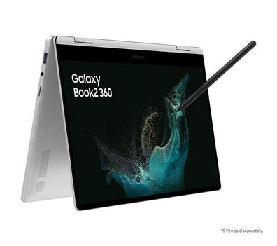 SAMSUNG Galaxy Book2 360 13.3" 2 in 1 Laptop - Intel® Core™ i5, 256 GB SSD, Silver offers at £699.97 in Currys
