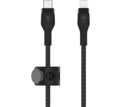 BELKIN CAA011bt1MBK Lightning to USB Type-C Cable - Black, 1 m offers at £18.97 in Currys