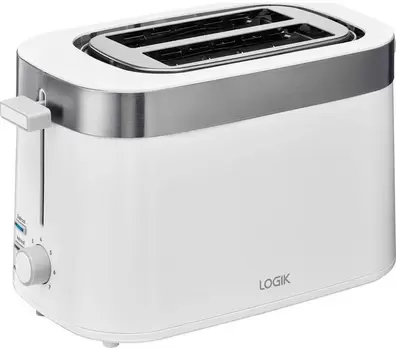 LOGIK L02TW21 2-Slice Toaster - White offers at £12.97 in Currys