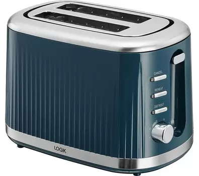 LOGIK L02PTBU23 2-Slice Toaster - Blue offers at £15.97 in Currys