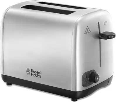 RUSSELL HOBBS Stainless Steel 24081 2-Slice Toaster - Silver offers at £32.97 in Currys