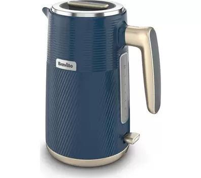 BREVILLE Obliq VKT202 Jug Kettle - Navy Blue offers at £63.97 in Currys