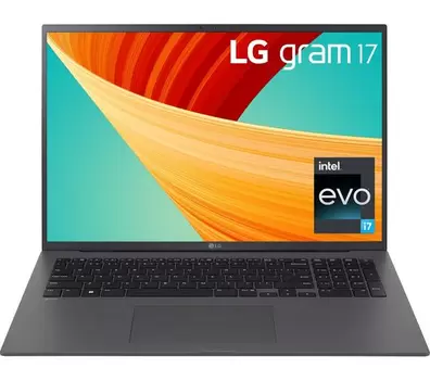 LG gram 17 17Z90R-K.AA79A1 17" Laptop - Intel® Core™ i7, 1 TB SSD, Dark Grey offers at £999.97 in Currys