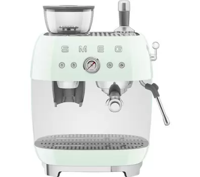 SMEG EGF03PGUK Bean to Cup Coffee Machine - Pastel Green offers at £679.97 in Currys