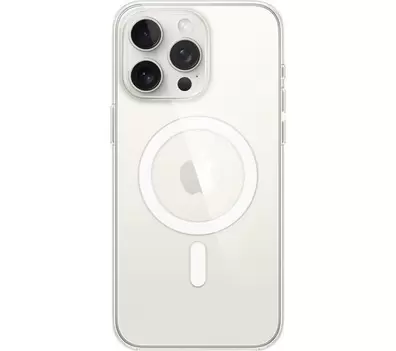 APPLE iPhone 15 Pro Max Clear Case with MagSafe - Clear offers at £35.97 in Currys