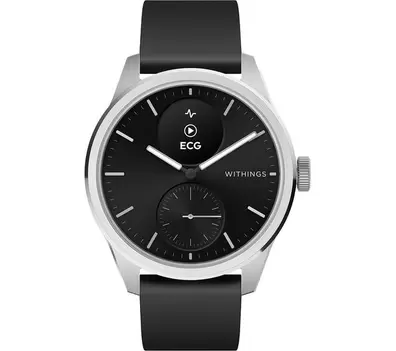 WITHINGS ScanWatch 2 Hybrid Smart Watch - Black, 42 mm offers at £289.97 in Currys