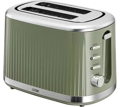 LOGIK L02PTG23 2-Slice Toaster - Green offers at £11.97 in Currys