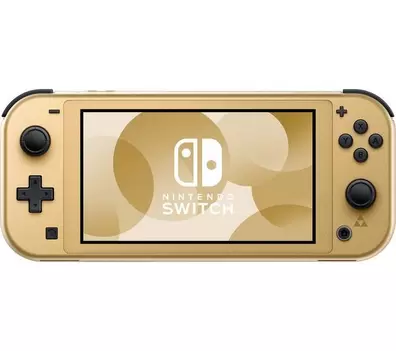 NINTENDO Switch Lite: Hyrule Edition & Nintendo Switch Switch Online 12 Month Membership Bundle offers at £209 in Currys