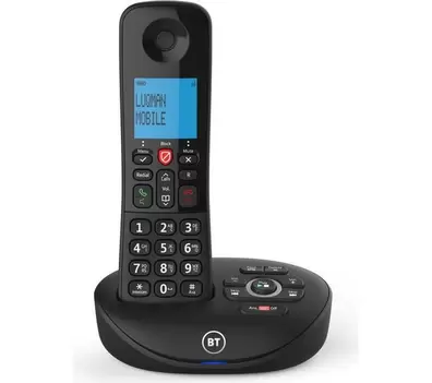 BT Essentials Cordless Phone - Black offers at £31.97 in Currys