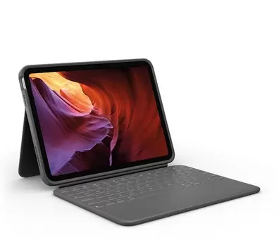 LOGITECH Rugged 10.9” iPad Keyboard Folio - Grey offers at £99.97 in Currys