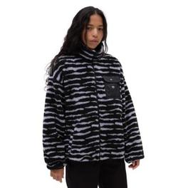 Striped Sherpa Jacket offers at £35 in VANS