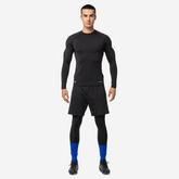 Adult Long-Sleeved Thermal Football Base Layer Top Keepcomfort 100 - Black offers at £9.99 in Decathlon