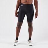Men's Running Tight Shorts - Kiprun Run 100 Black offers at £8.99 in Decathlon