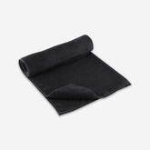 Small Cotton Fitness Towel - Black offers at £5.99 in Decathlon