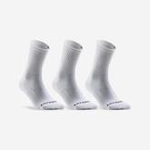 High Sports Socks RS 100 Tri-Pack - White offers at £3.49 in Decathlon