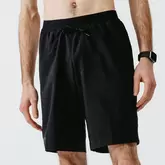 Dry+ Men's Running 2-in-1 Shorts With Boxer - Black offers at £9.99 in Decathlon