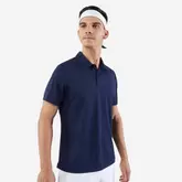 700 Tennis Badminton Padel Table Tennis and Squash Polo Shirt - Navy offers at £8.99 in Decathlon