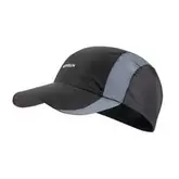 Men Women KIPRUN Running Adjustable Rain Cap - Black offers at £9.99 in Decathlon