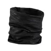 KIPRUN Warm+ Unisex Running Neck Warmer - mottled black offers at £5.99 in Decathlon