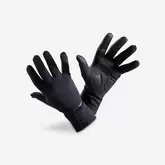 500 Cycling Gloves for Spring/Autumn - Black offers at £14.99 in Decathlon