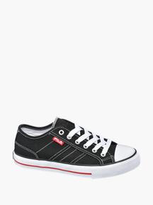 Ladies Fila Black Lace-up Canvas Shoes offers at £24.99 in Deichmann