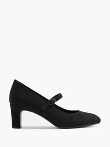 Black Formal Comfort Heel offers at £24.99 in Deichmann