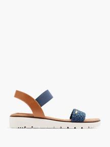 Navy and Brown Bench Sandal offers at £29.99 in Deichmann