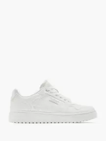 White Bench Court Trainer offers at £34.99 in Deichmann