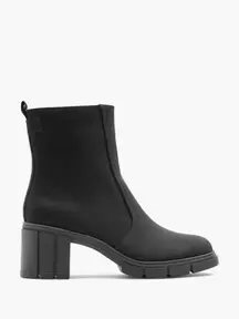 Black Heeled Ankle Boot offers at £39.99 in Deichmann