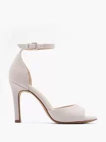 Beige High Heel with Ankle Strap offers at £8.74 in Deichmann