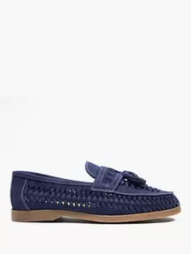 MENS SUEDE INTERWEAVE LOAFERS offers at £22.49 in Deichmann