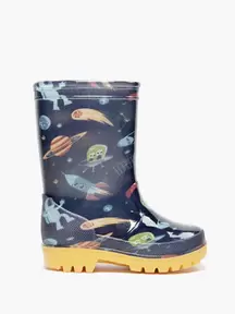 Toddler Boys Space Wellies offers at £4.99 in Deichmann