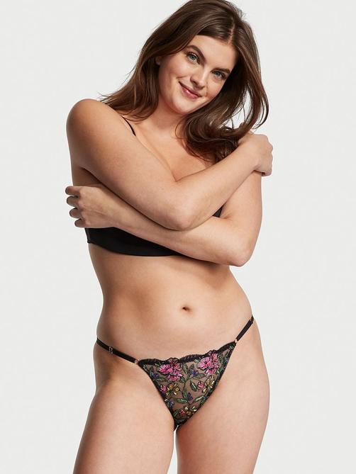 Embroidered Adjustable String Cheeky Panty offers at £11.99 in Victoria's Secret