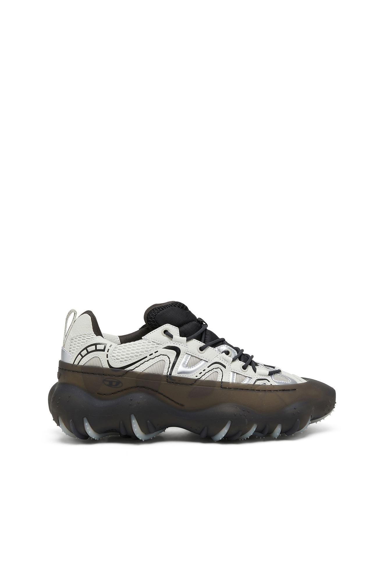 S-Prototype P1 Sneakers - Sneakers with transparent rubber overlay offers at £360 in Diesel