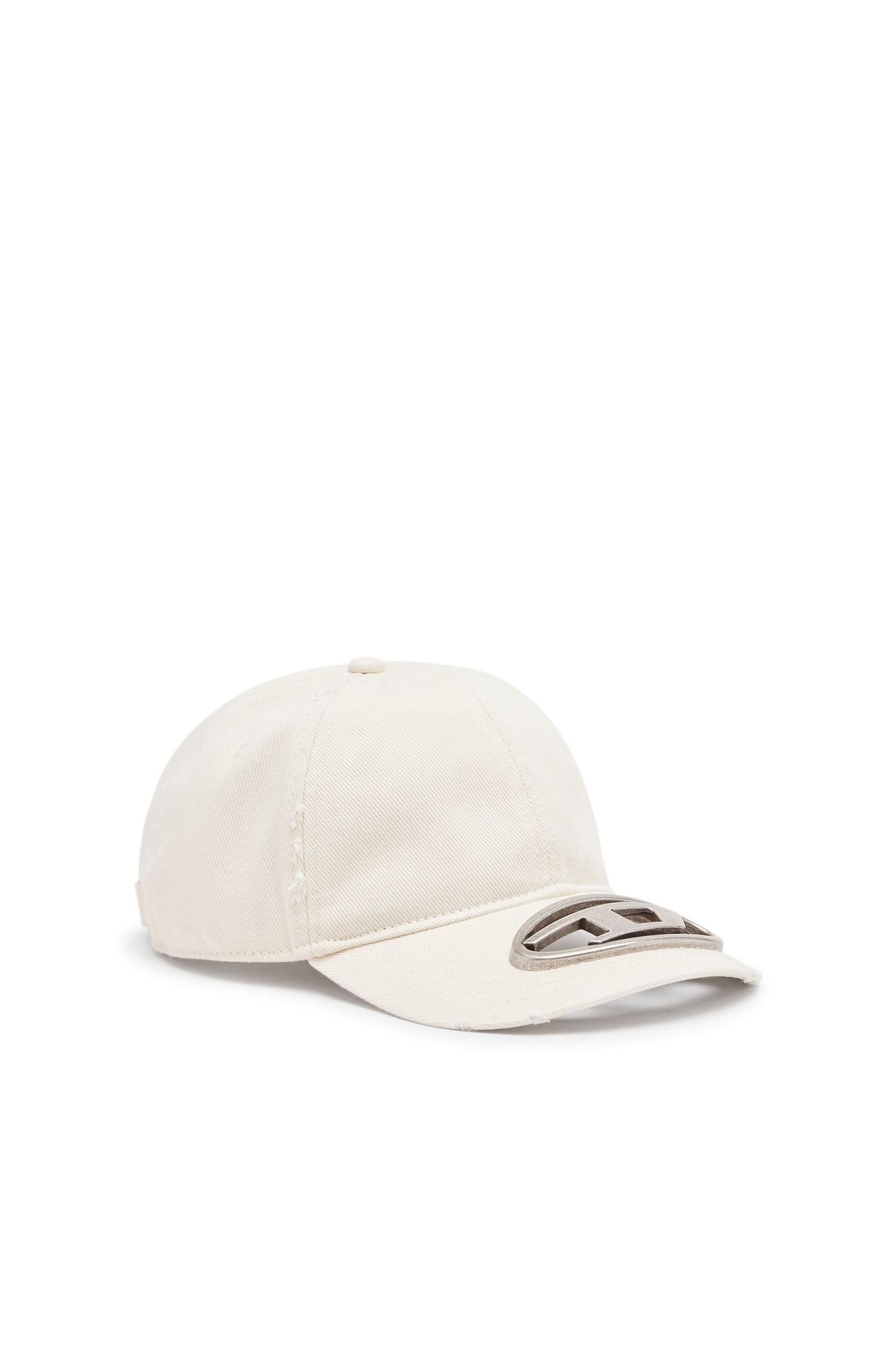 Baseball cap with metal Oval D plaque offers at £155 in Diesel