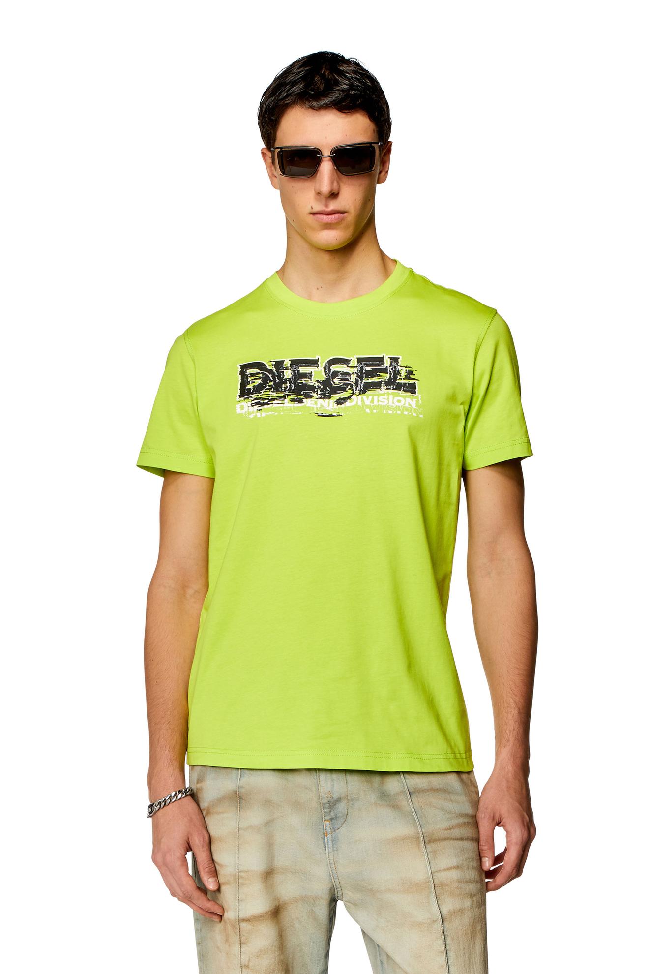 T-shirt with glitchy logo offers at £50 in Diesel