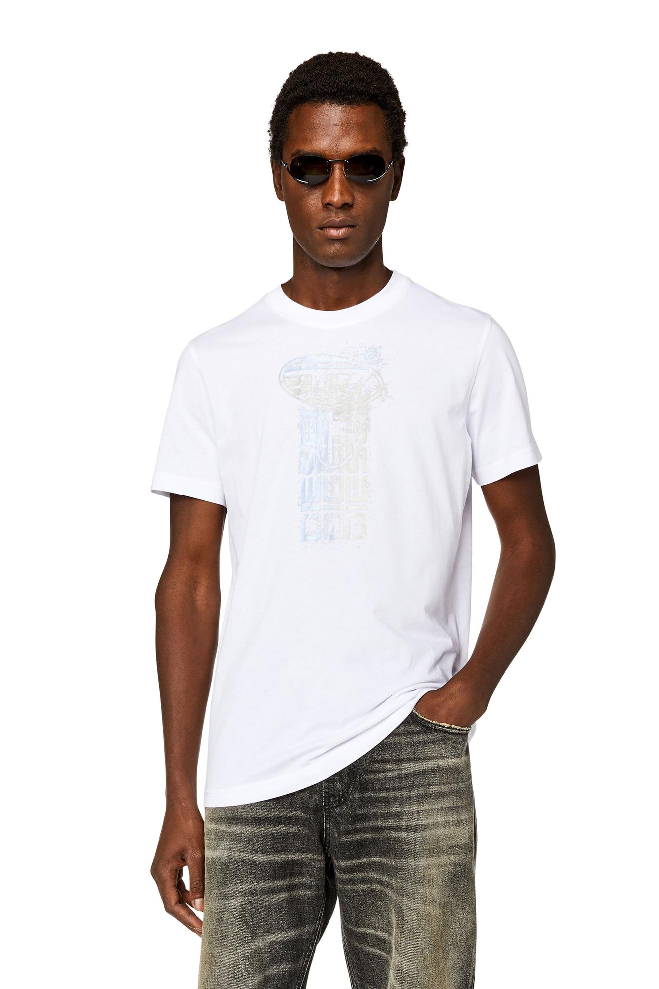 T-shirt with metallic logos offers at £50 in Diesel