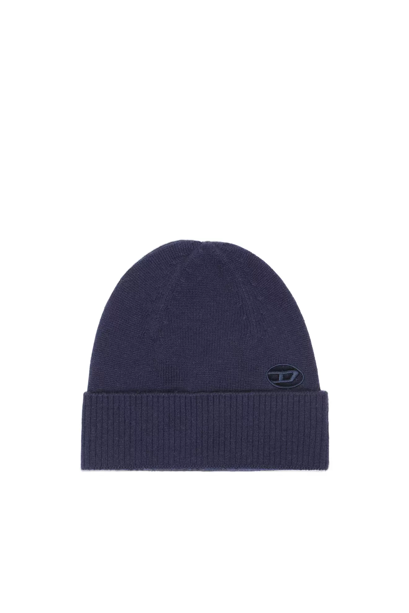 Beanie with embroidered Oval D patch offers at £65 in Diesel