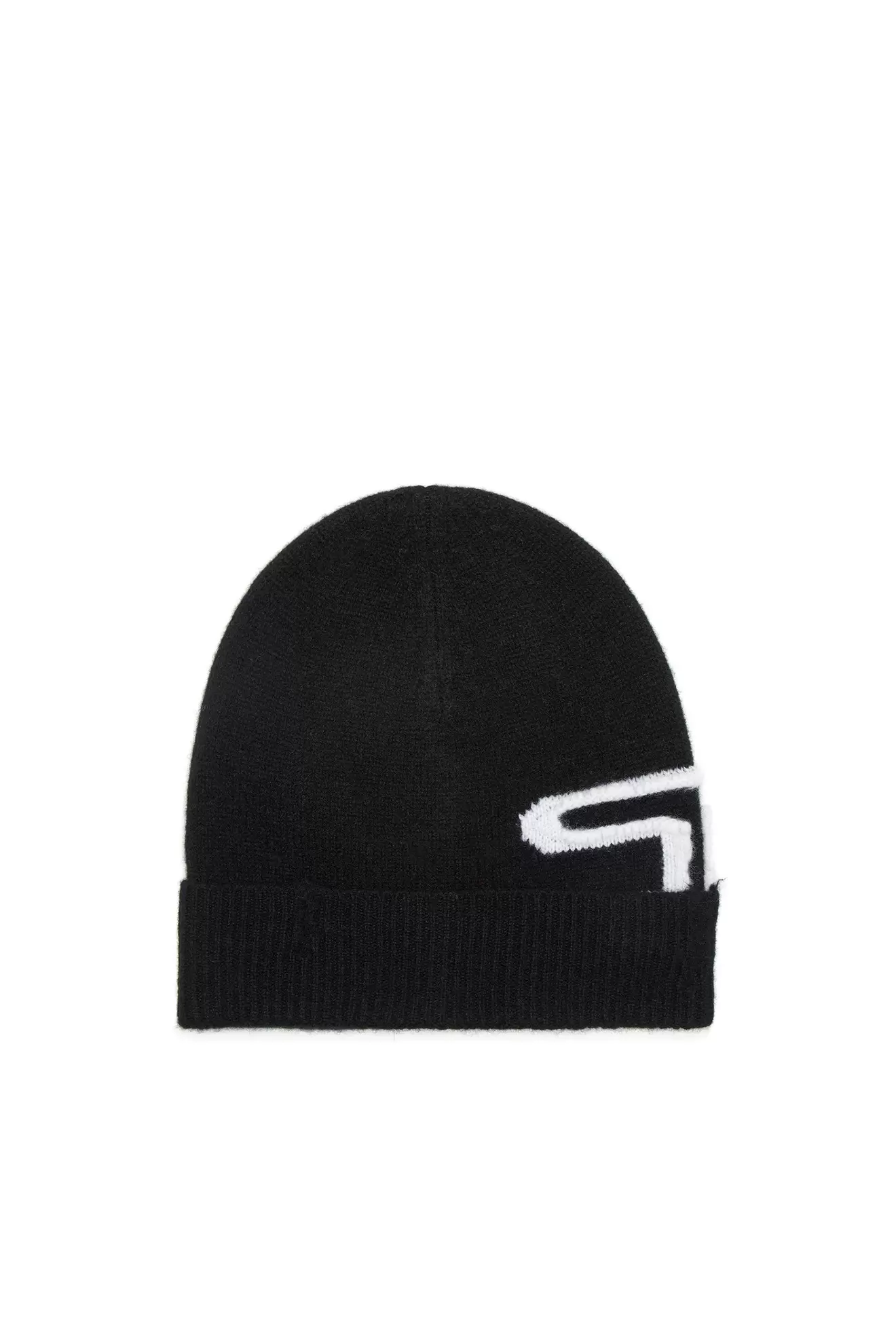 Wool beanie with peel-off logo offers at £65 in Diesel