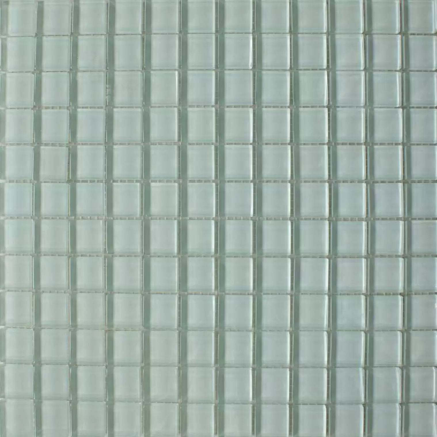 Glass Square Clear White Mosaic Tiles offers at £6.95 in Walls and Floors