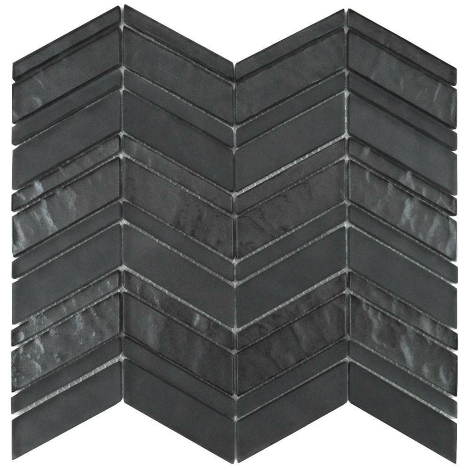 Titanic Chevron Desert Black Tiles offers at £8.95 in Walls and Floors