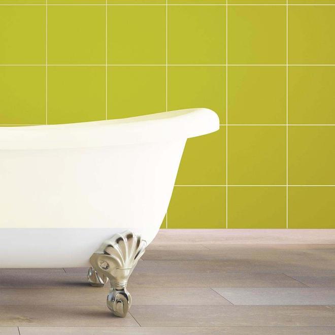 Marvel Matt Lime Slice Green Wall Tiles offers at £11.95 in Walls and Floors