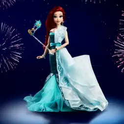 Ariel Disney Designer Collection Midnight Masquerade Series Fashionably Late Limited Edition Doll, The Little Mermaid offers at £120 in Disney Store