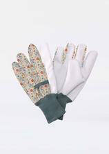 Med Meadow Flwrs Cream Gloves Jersey Cotton Grip Kent & Stow offers at £4.99 in Dobbies Garden Centre