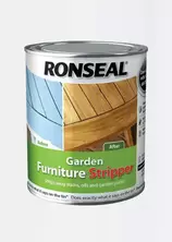 750ml Garden Furniture Stripper Clear Ronseal offers at £18.99 in Dobbies Garden Centre