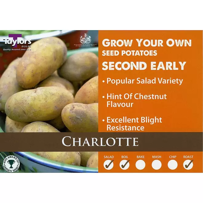 Charlotte (Second Early) Seed Potatoes offers at £2.29 in Webbs