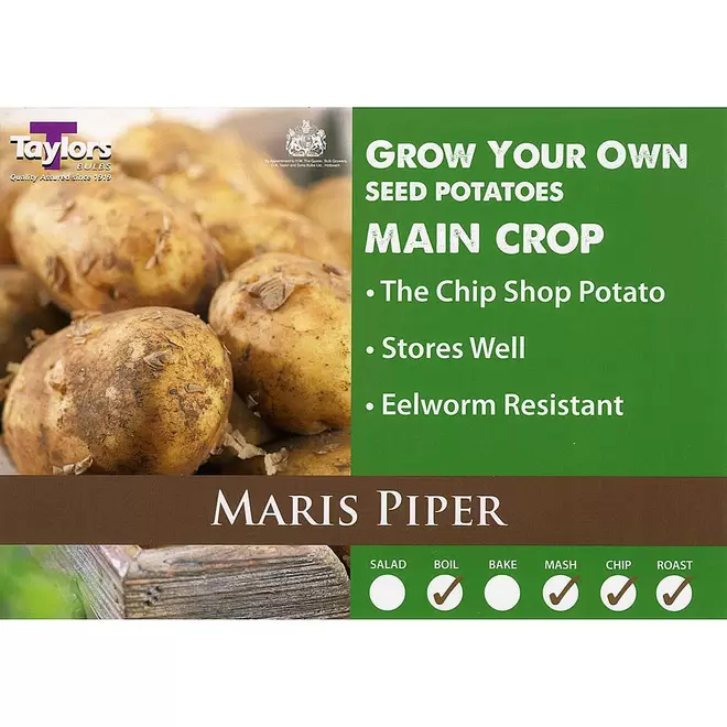 Maris Piper (Main Crop) Seed Potatoes offers at £2.29 in Webbs