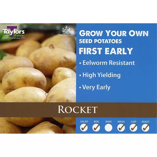 Rocket (First Early) Seed Potatoes offers at £2.29 in Webbs